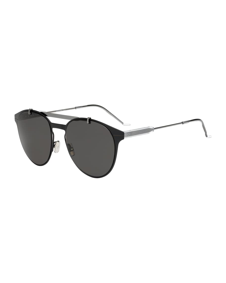 Dior Men's Metal Pilot Sunglasses | Neiman Marcus