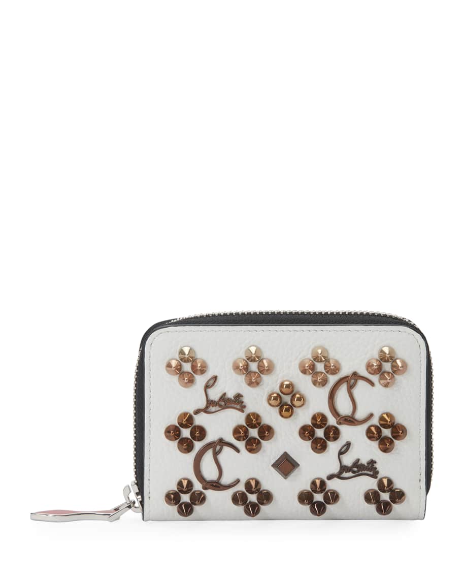 Christian Louboutin Panettone Embellished Leather Coin Purse | Neiman ...