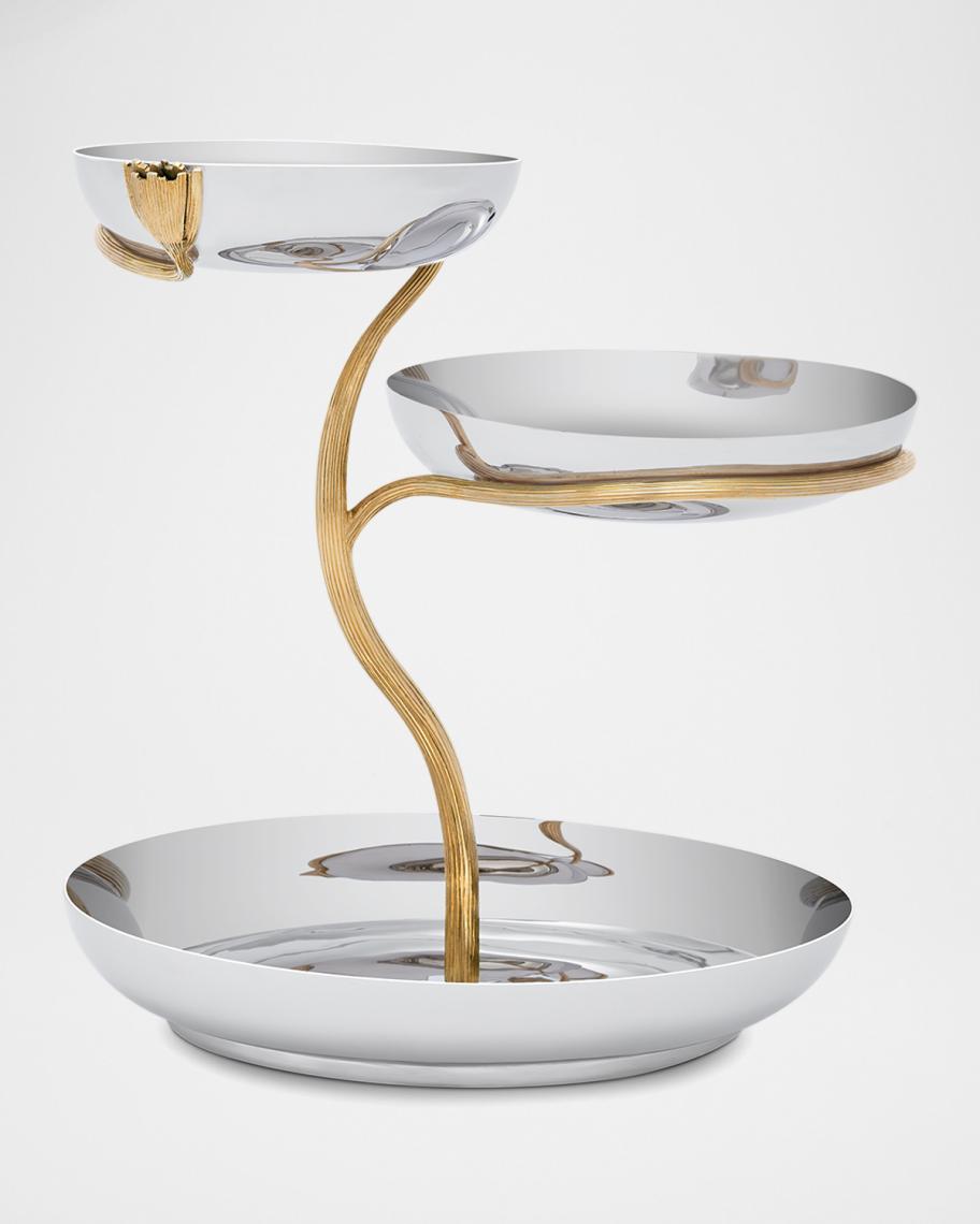 L'Objet Deco Leaves 3-Tier Server, 14