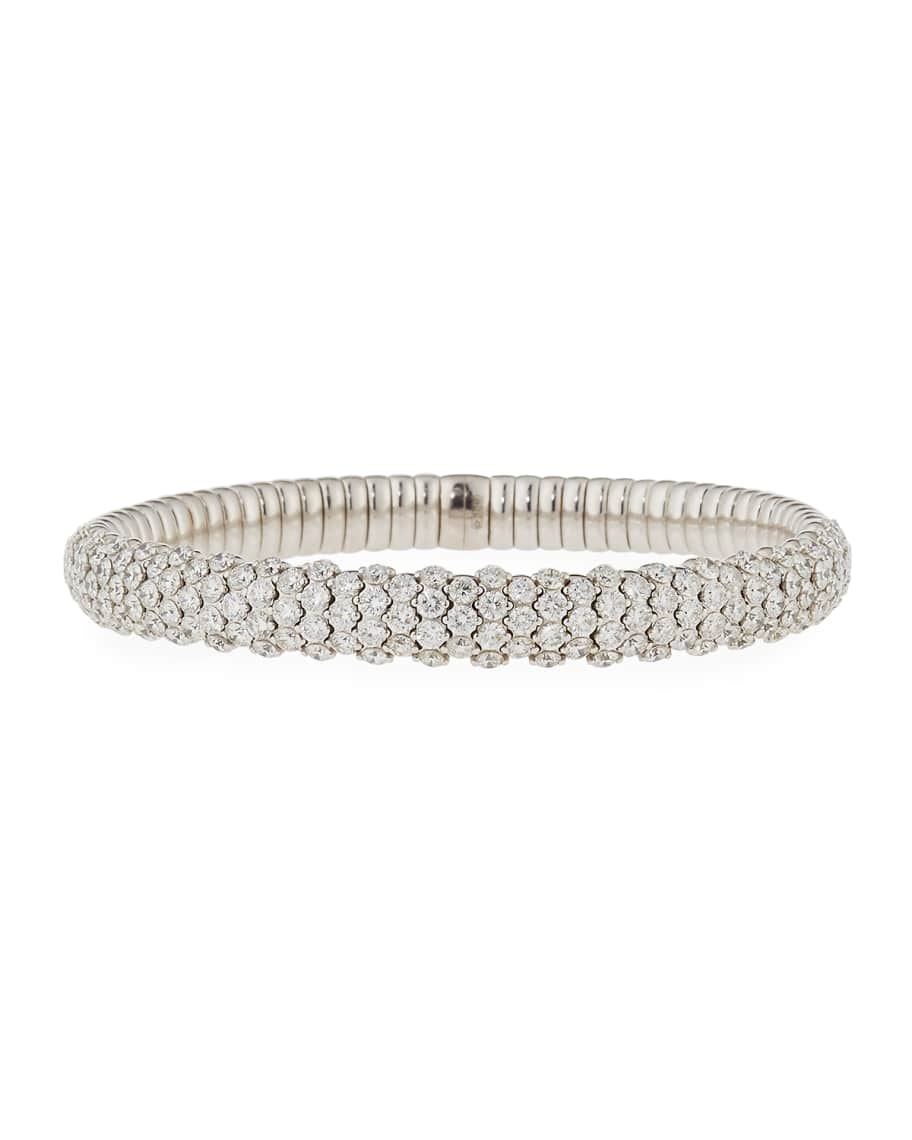 ZYDO Stretch Diamond Bracelet in 18K White Gold Neiman Marcus