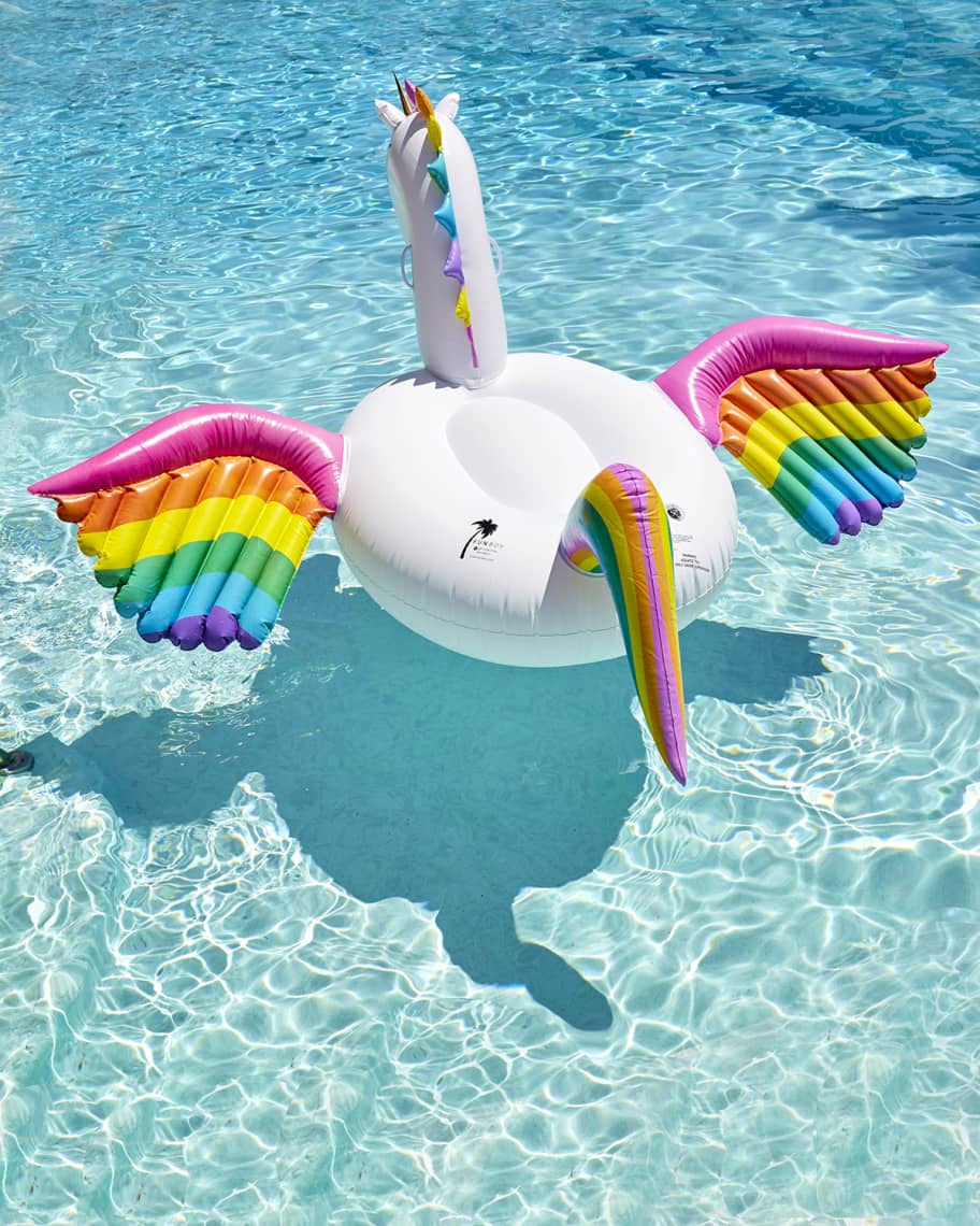 Inflatable Cooler & Drink Holder - Rainbow - FUNBOY