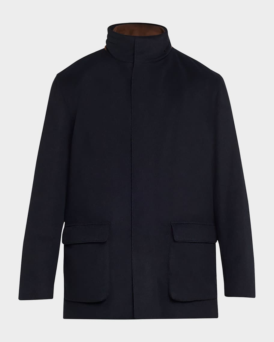 Loro Piana Winter Voyager Cashmere Storm System Coat | Neiman Marcus