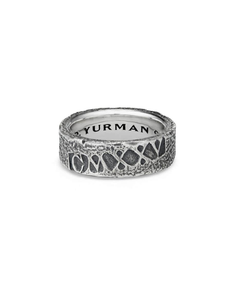 David Yurman Men's Shipwreck Band Ring, 8mm Neiman Marcus