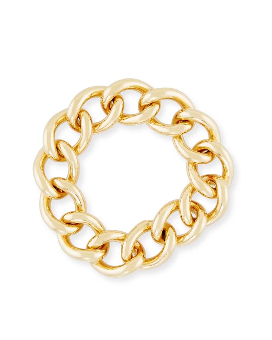 Pomellato Tango Curb Link Bracelet in 18K Yellow Gold | Neiman Marcus
