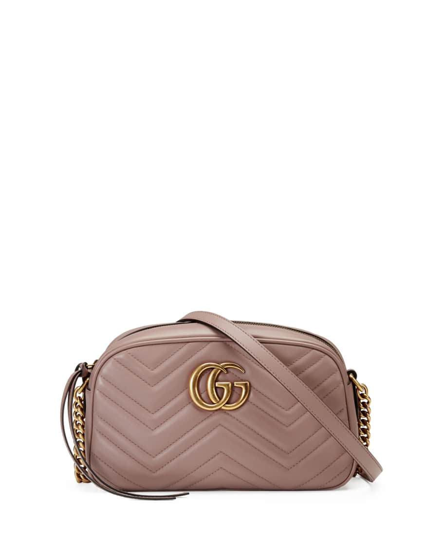 Gucci GG Marmont Small Quilted Camera Bag