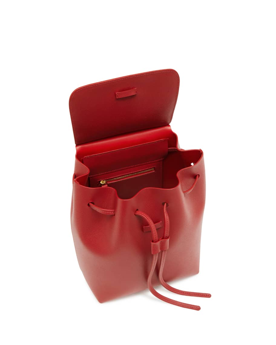 Mansur Gavriel Mini Saffiano Leather Backpack Neiman Marcus