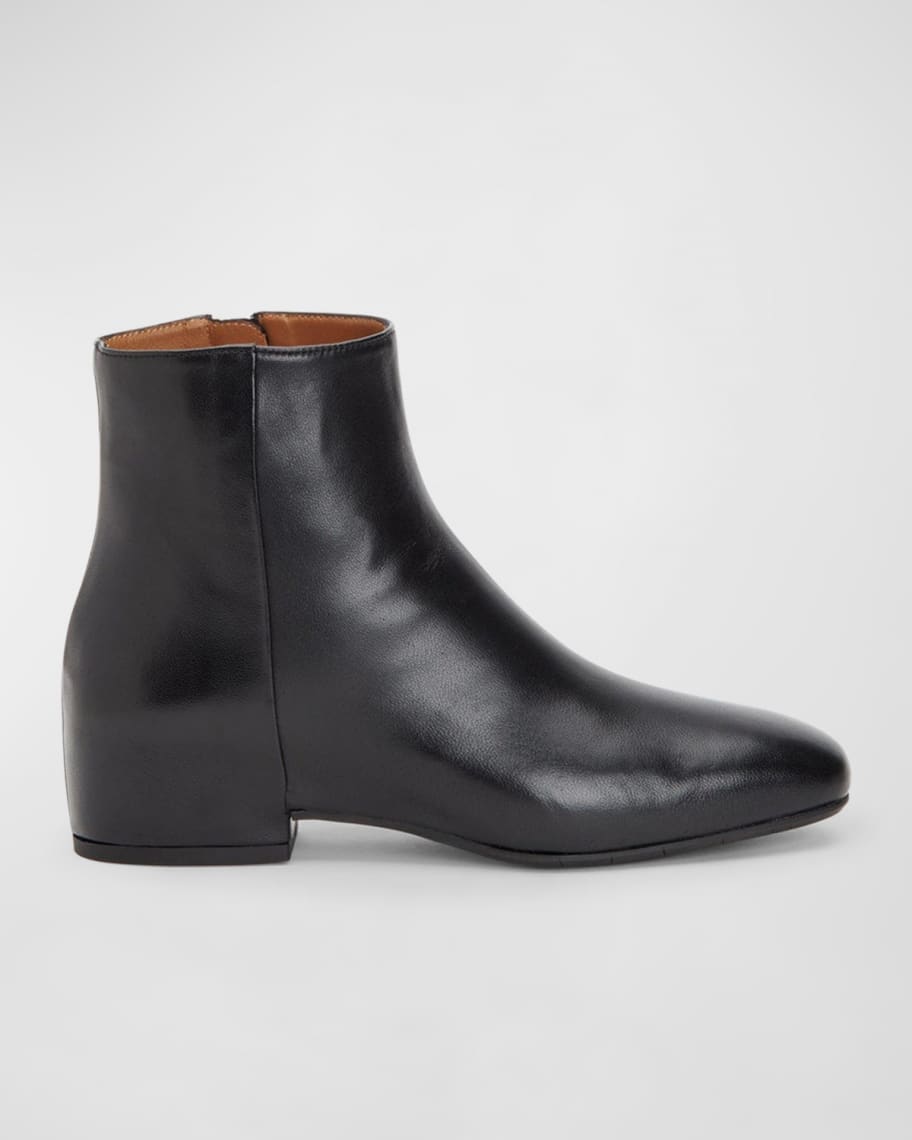 Aquatalia Ulyssa Leather Ankle Boots Neiman Marcus