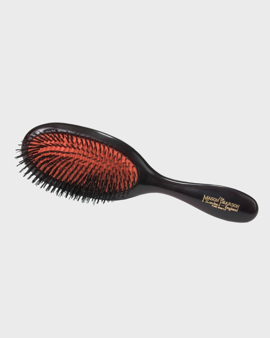 Handy Boar Bristle & Nylon Hairbrush - Blue