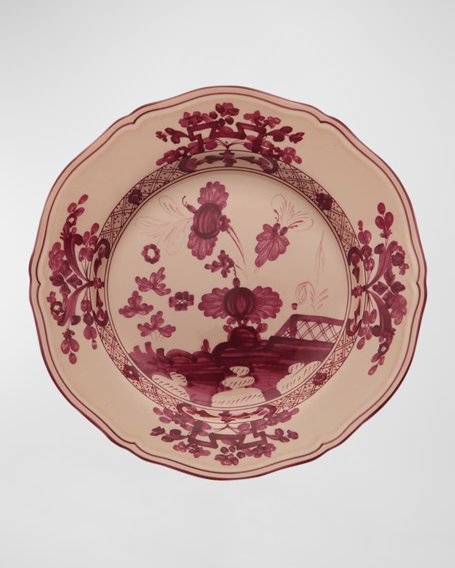 GINORI 1735 Oriente Italiano Vermiglio Salad Plate
