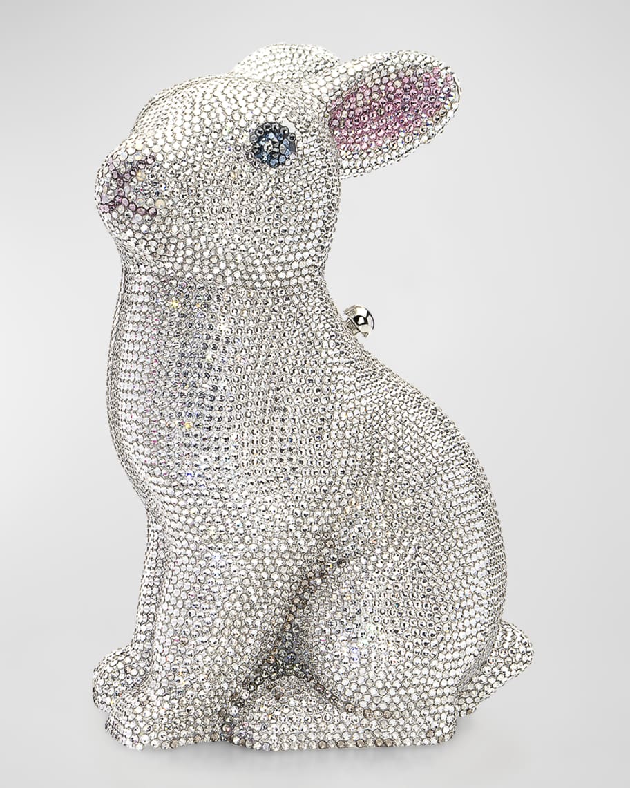 Judith Leiber Couture Ava Bunny Crystal Clutch Bag | Neiman