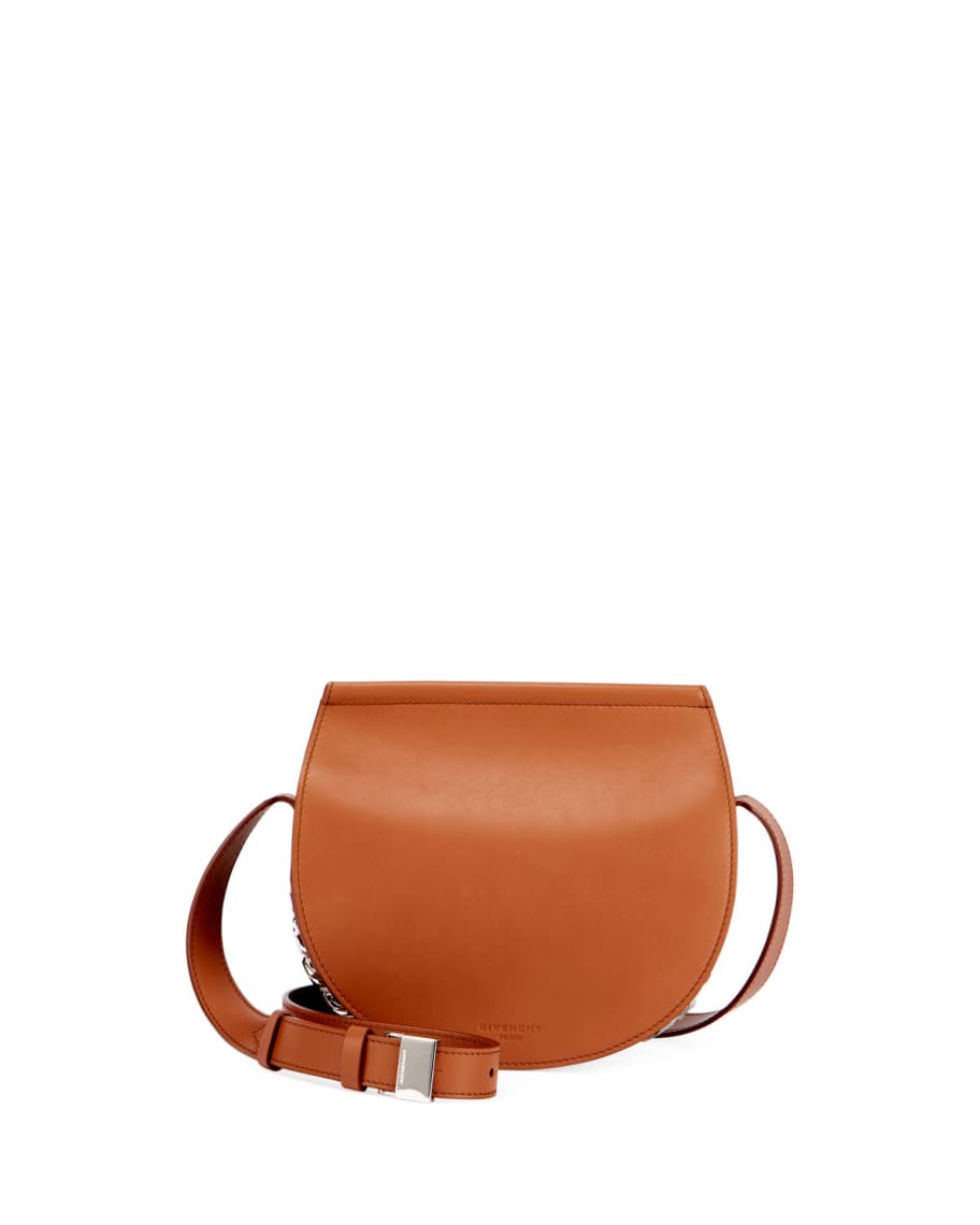 Givenchy Brown Leather Mini Infinity Saddle Bag Givenchy