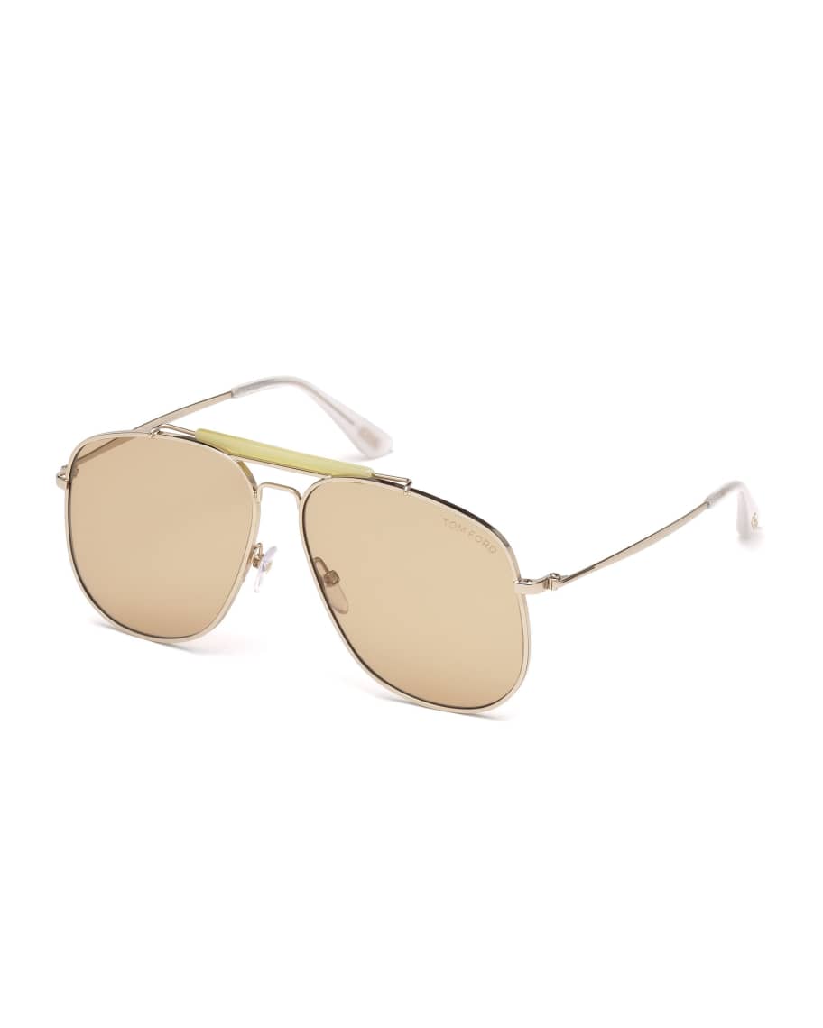 Tom ford shop connor sunglasses gold