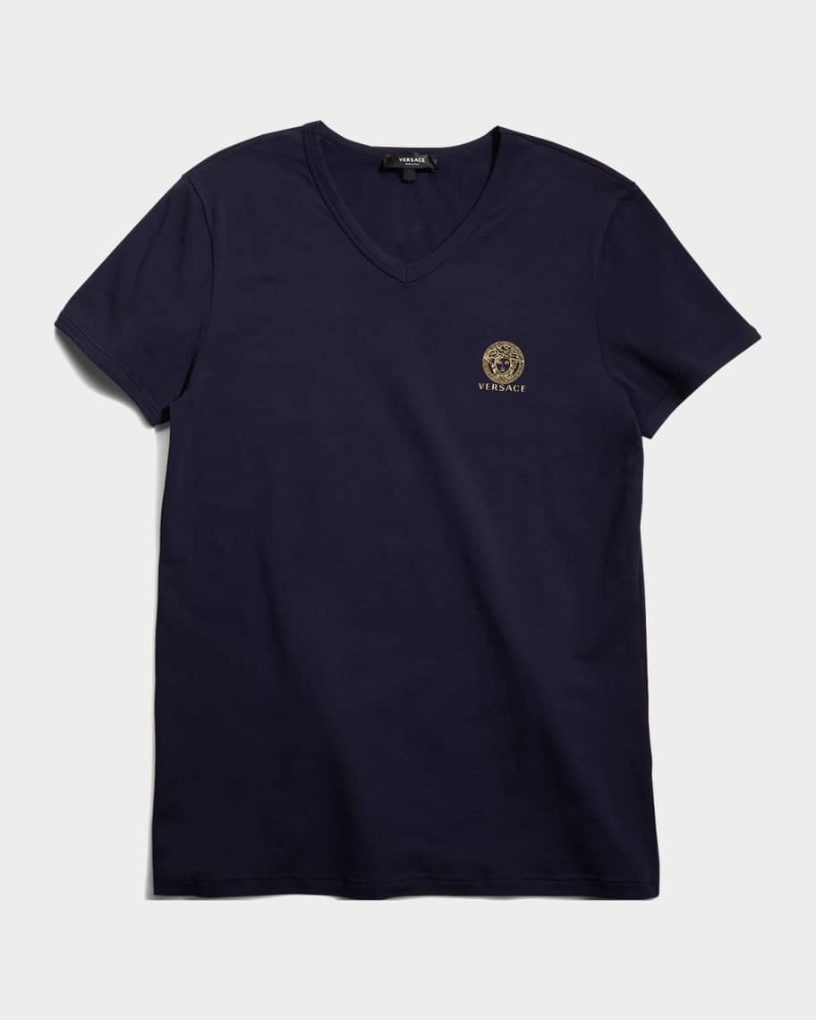 【関税＆送料込み】Versace Jersey T-Shirt nm_2264540_100404_m