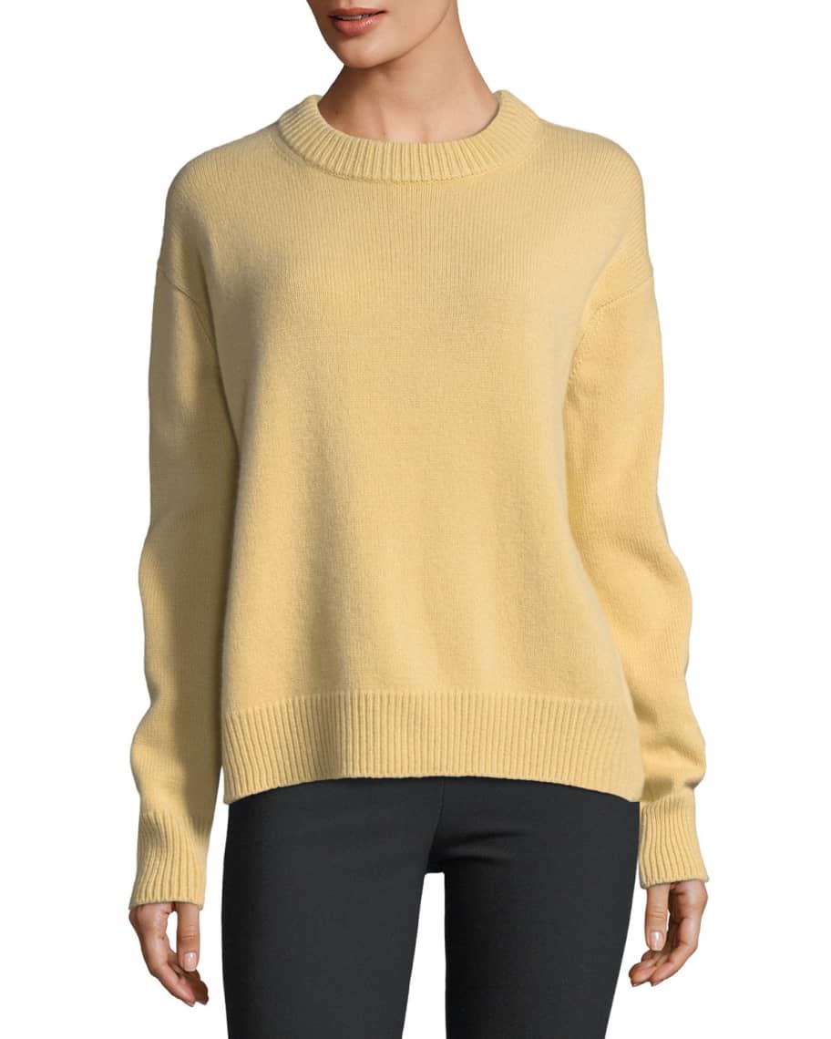 Vince boxy sales cashmere sweater