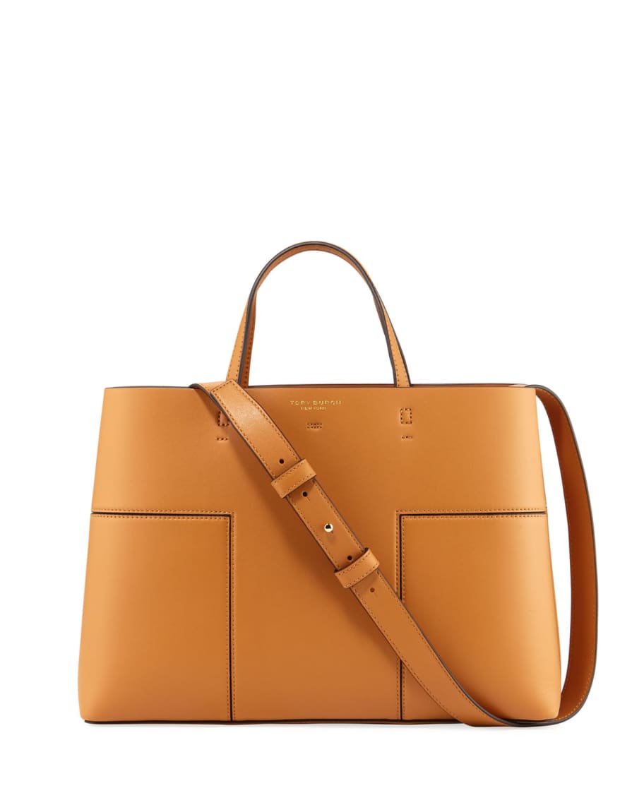 Tory burch block t triple compartment cheap