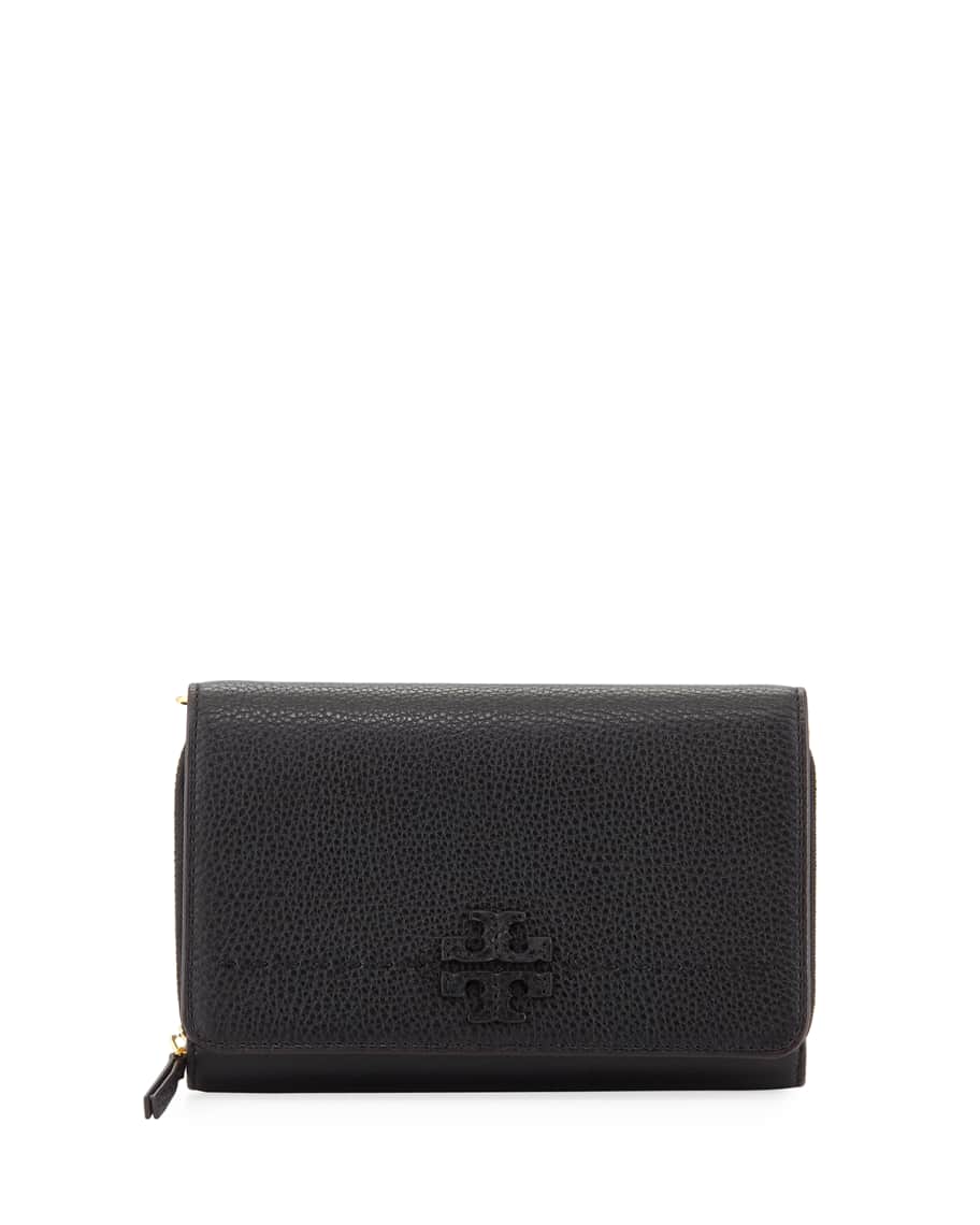 Tory Burch McGraw Flat Crossbody Wallet Bag | Neiman Marcus