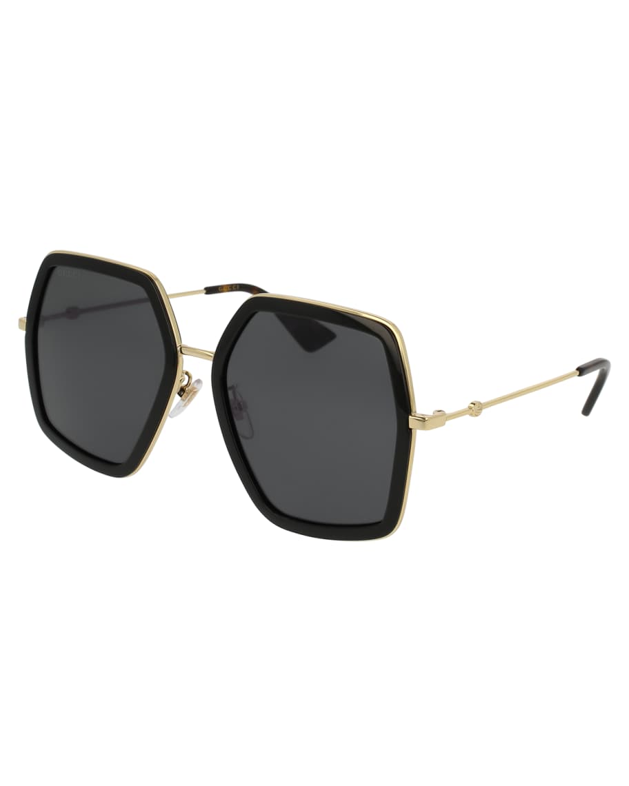 Gucci oversized square web sunglasses shop