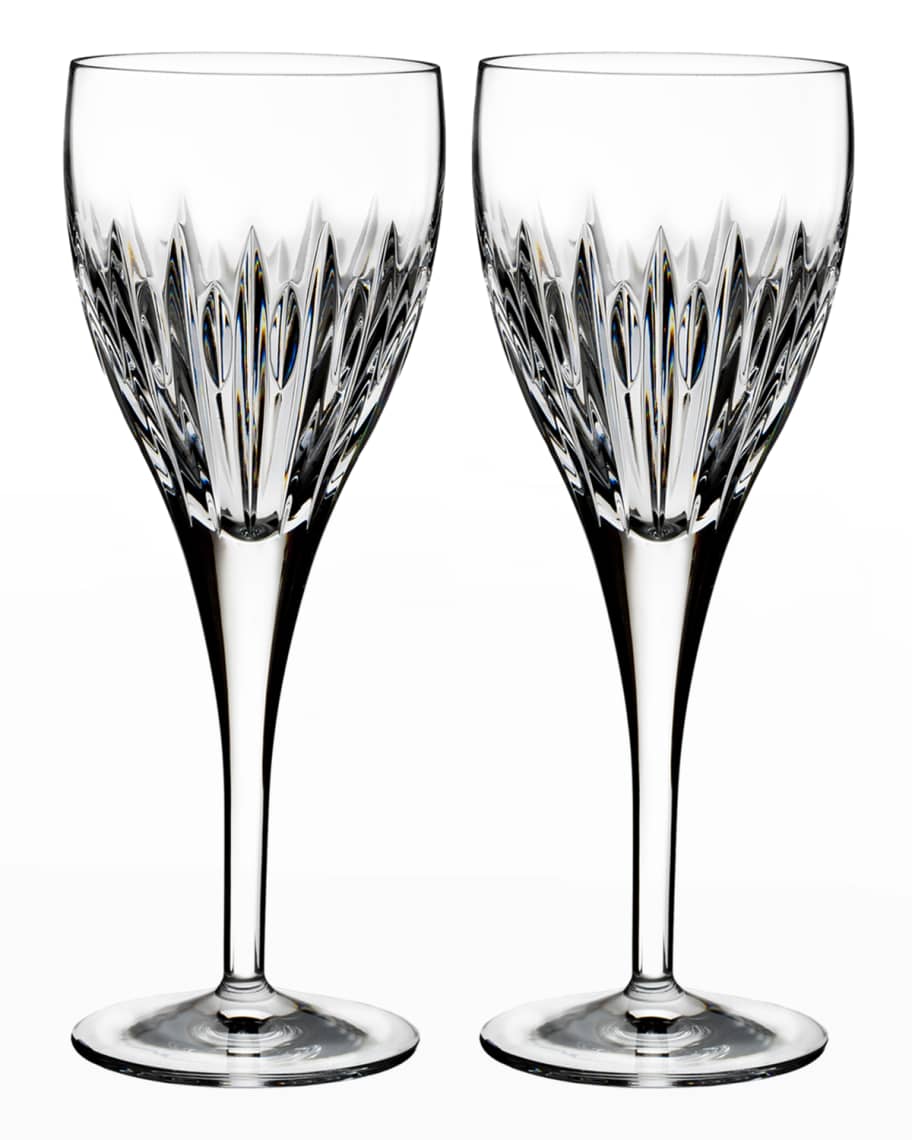 Waterford Crystal Aran White Wine Glasses, Set of 2