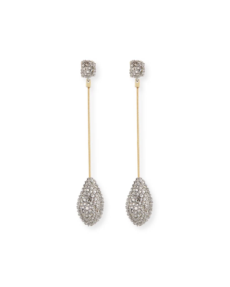 Alexis bittar store pave teardrop earrings