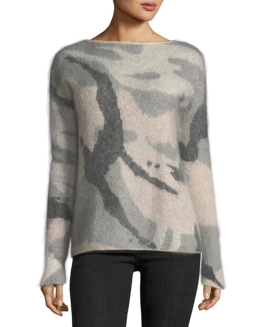 Rag and bone camo sweater cheap