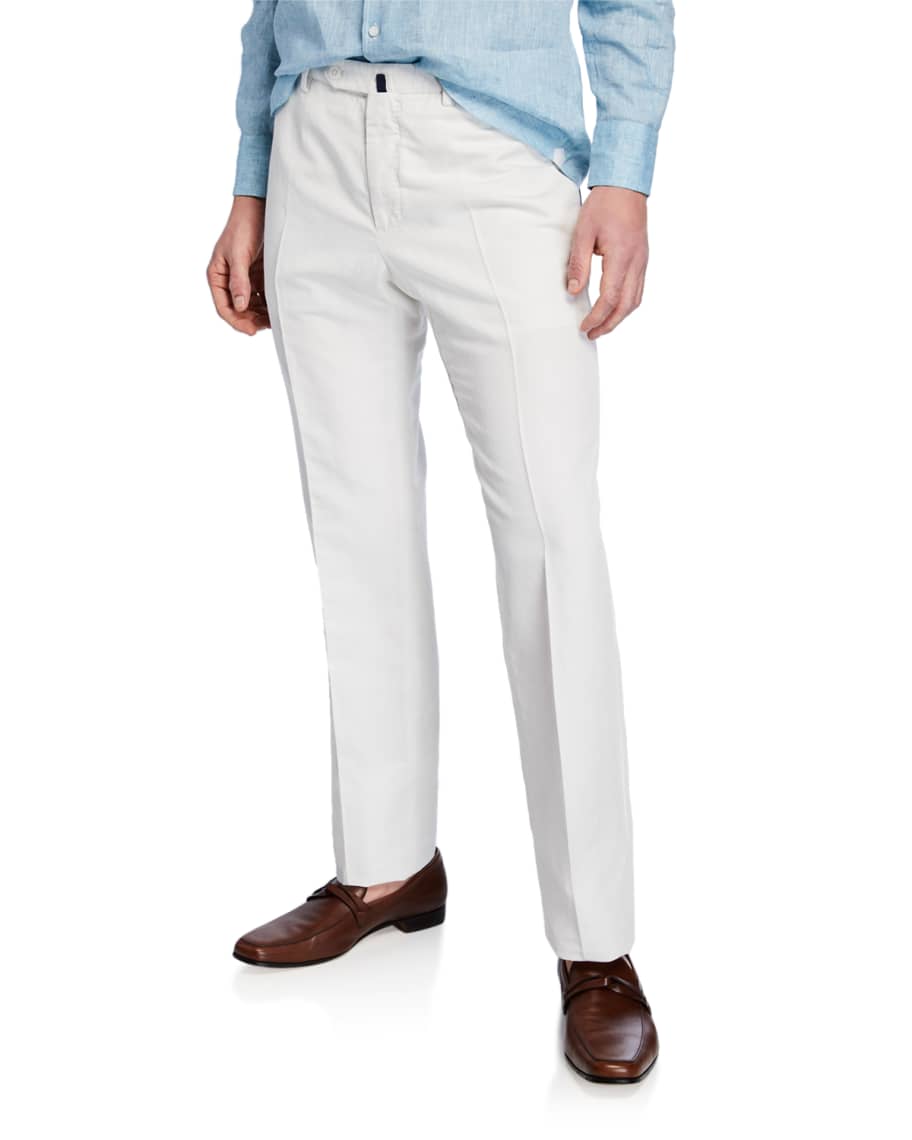 Incotex Men's Benn Standard-Fit Chinolino Pants | Neiman Marcus