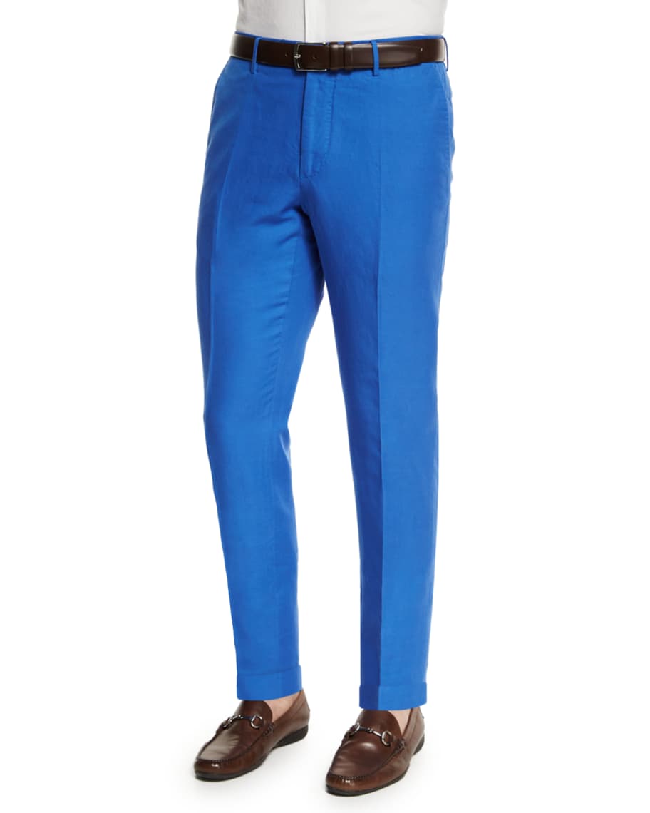 Incotex Men's Benn Standard-Fit Chinolino Pants | Neiman Marcus