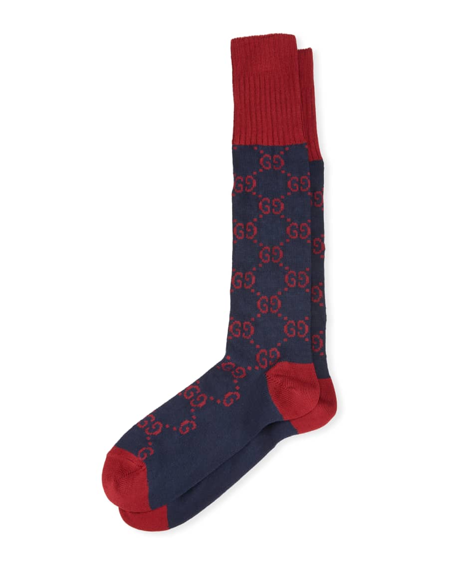 Gucci Interlocking G Cotton Socks | Neiman Marcus