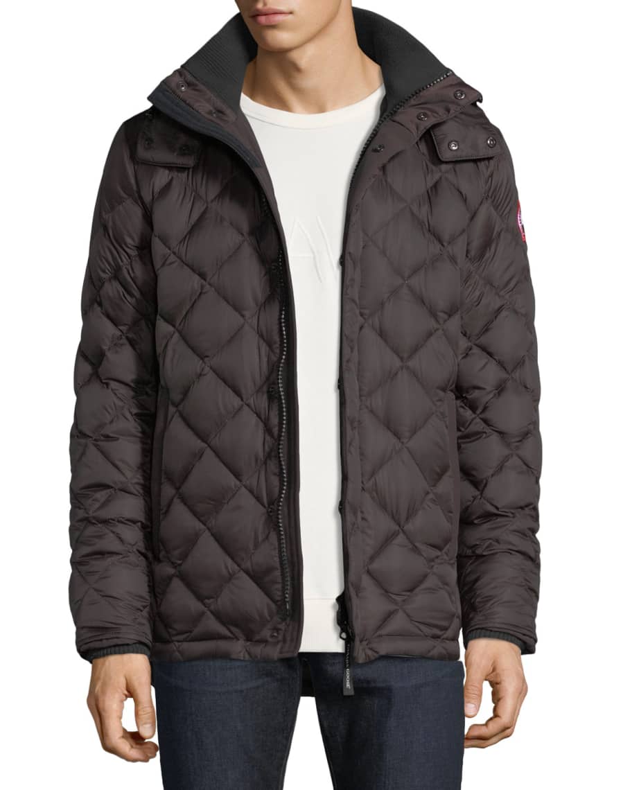 Canada goose deals hendriksen diamond-quilted coat
