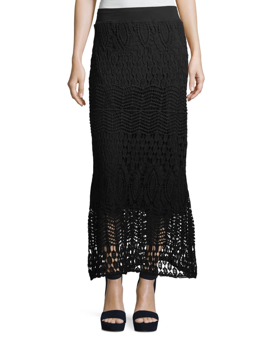 XCVI Cecilia Crochet Skirt | Neiman Marcus