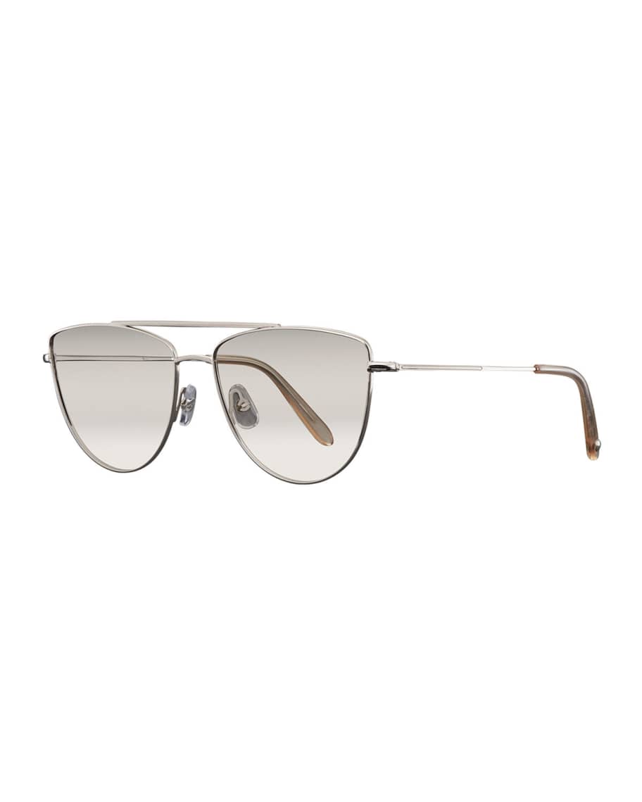 Garrett Leight Zephyr Side-Shield Gradient Sunglasses | Neiman Marcus