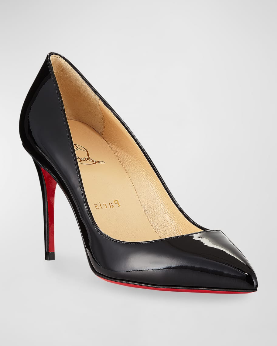 Christian Louboutin Pigalle Follies 85mm Patent Red Sole Pumps | Neiman ...