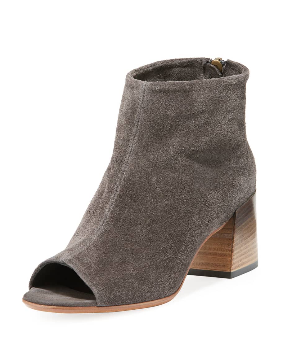 Alberto fermani calista suede almond toe loafer clearance