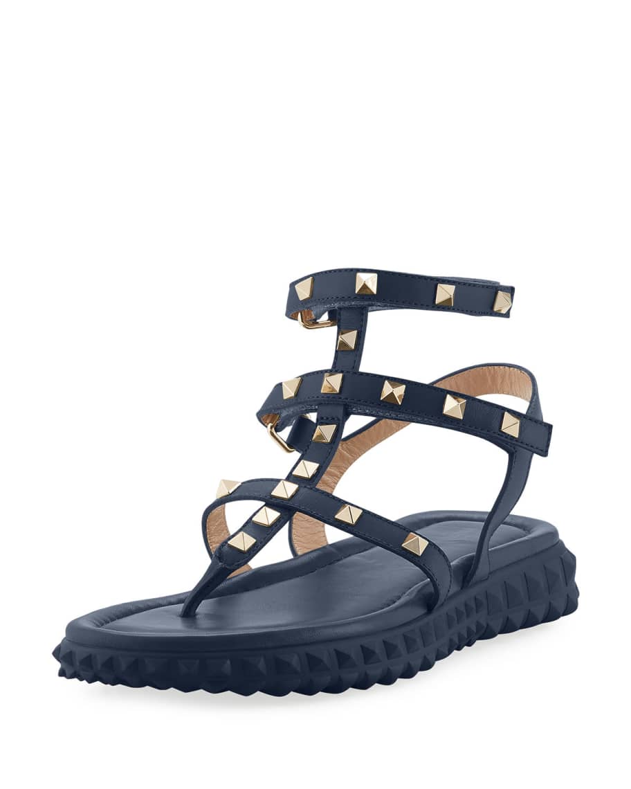 Valentino free deals rockstud sandals