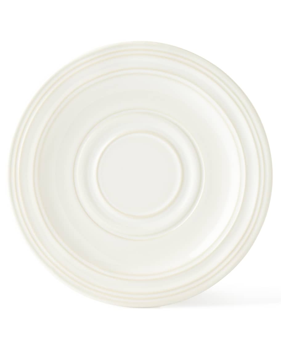 Juliska Acanthus Whitewash Saucer Neiman Marcus