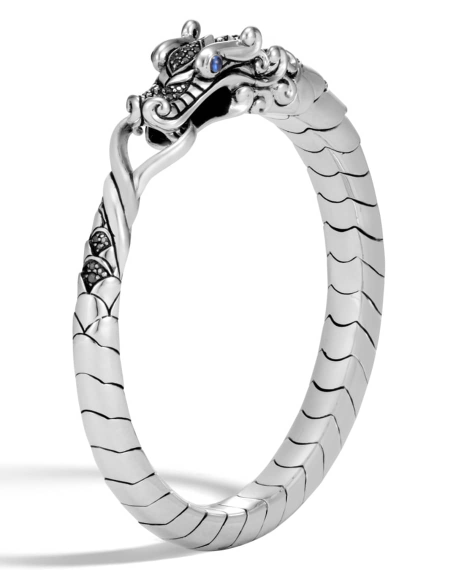 John Hardy Legends Naga Silver Small Bracelet | Neiman Marcus