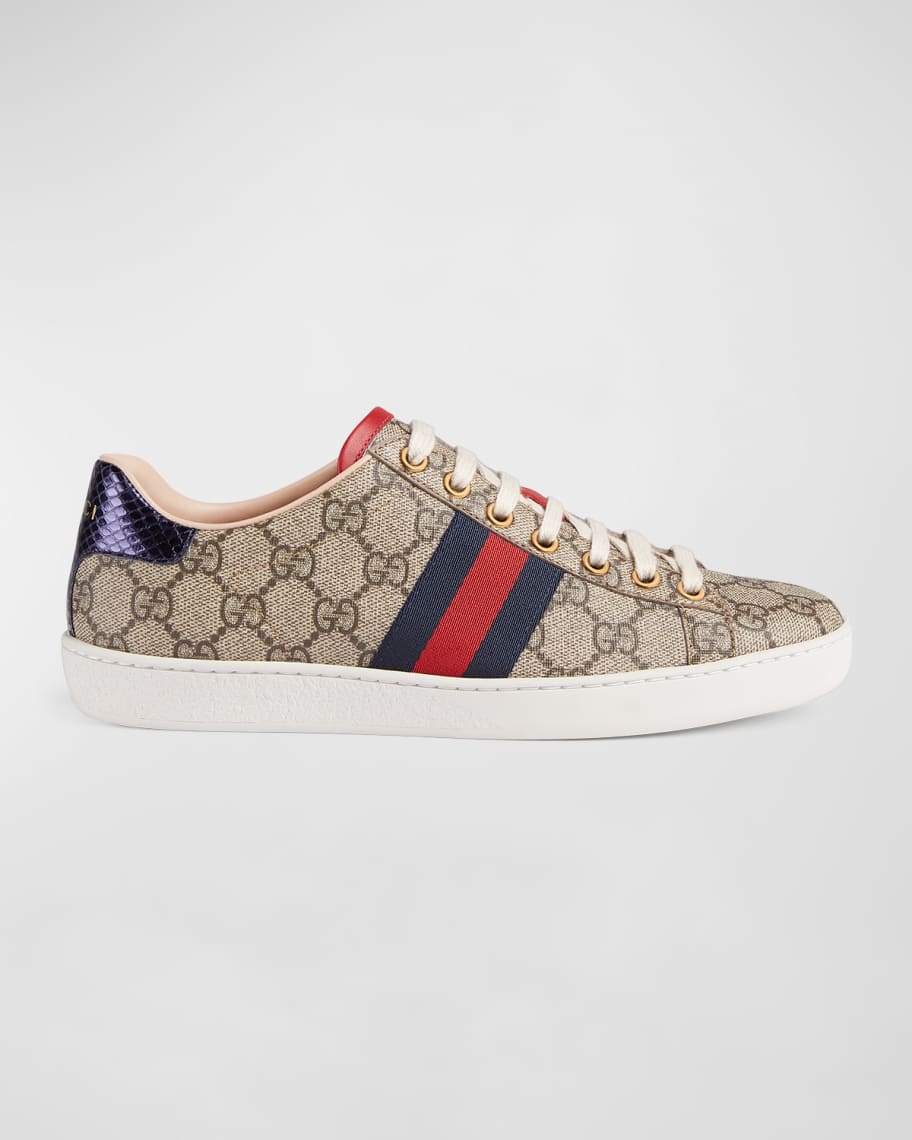 Gucci Women's Natural Beige/cream GG Canvas And Leather Small