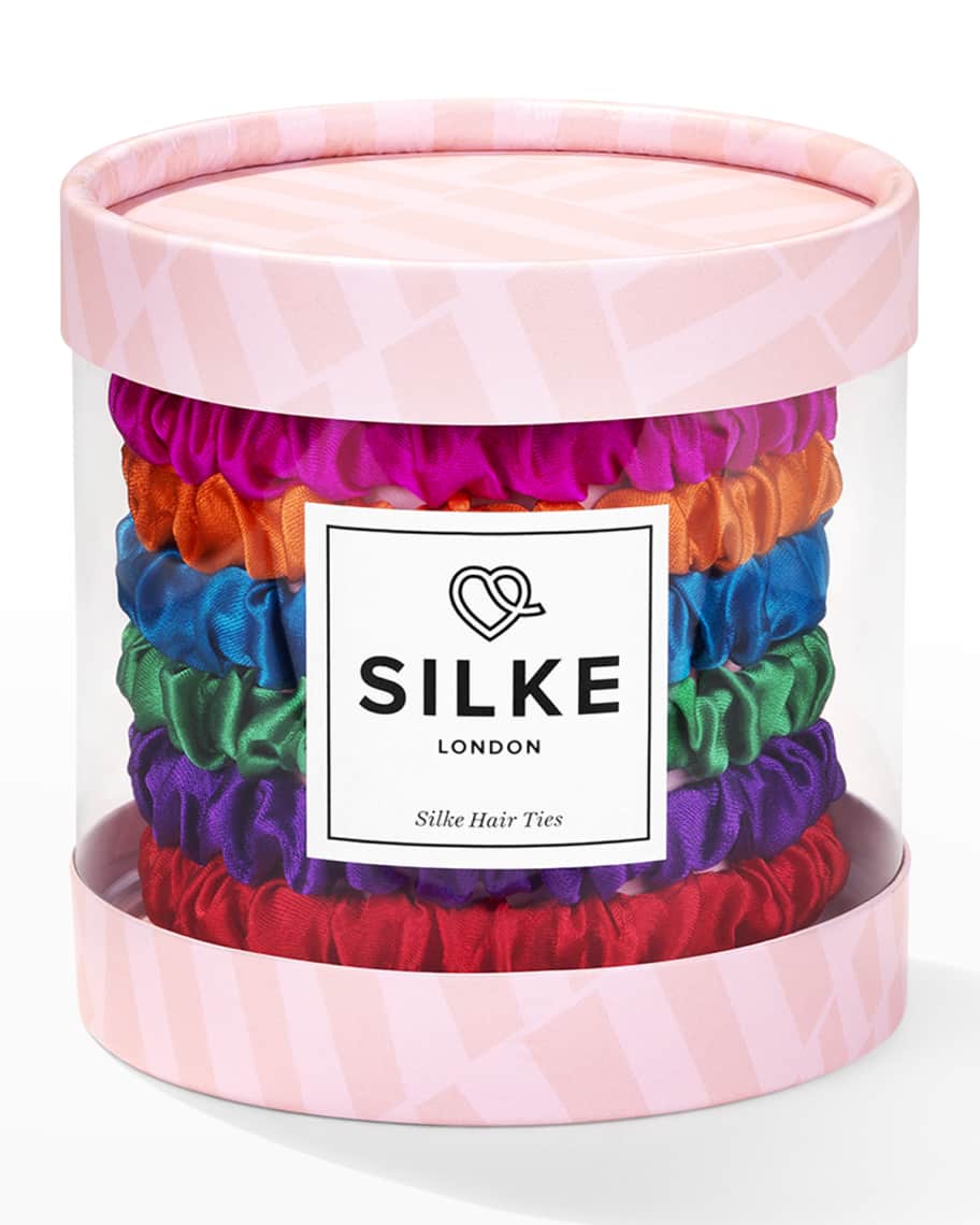 SILKE London Silk Hair Ties Frida Neiman Marcus