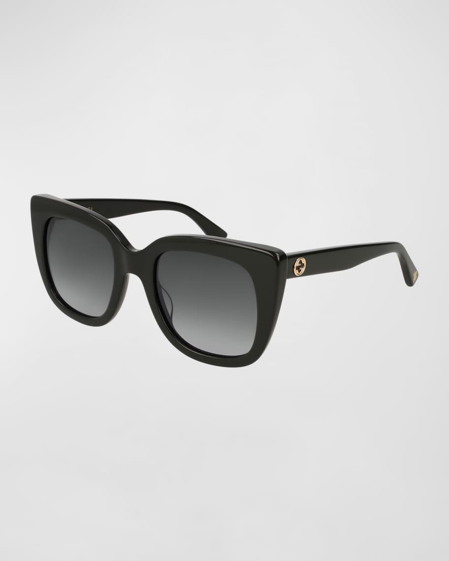 Gucci colorblock cheap acetate square sunglasses