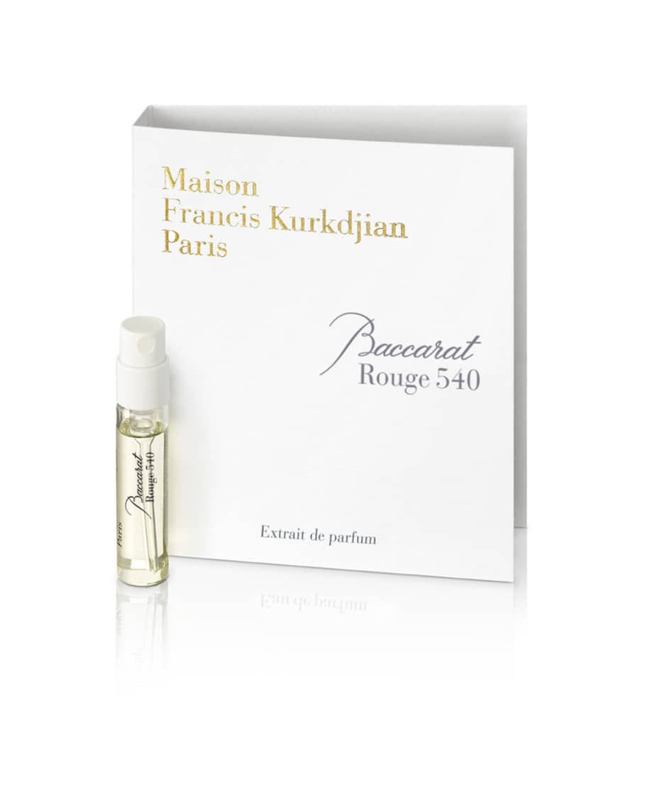 Baccarat rouge clearance 540 sample