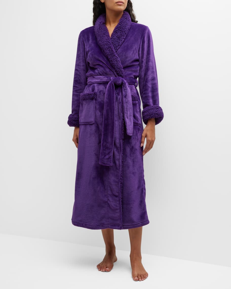 Natori Long Plush Robe Neiman Marcus