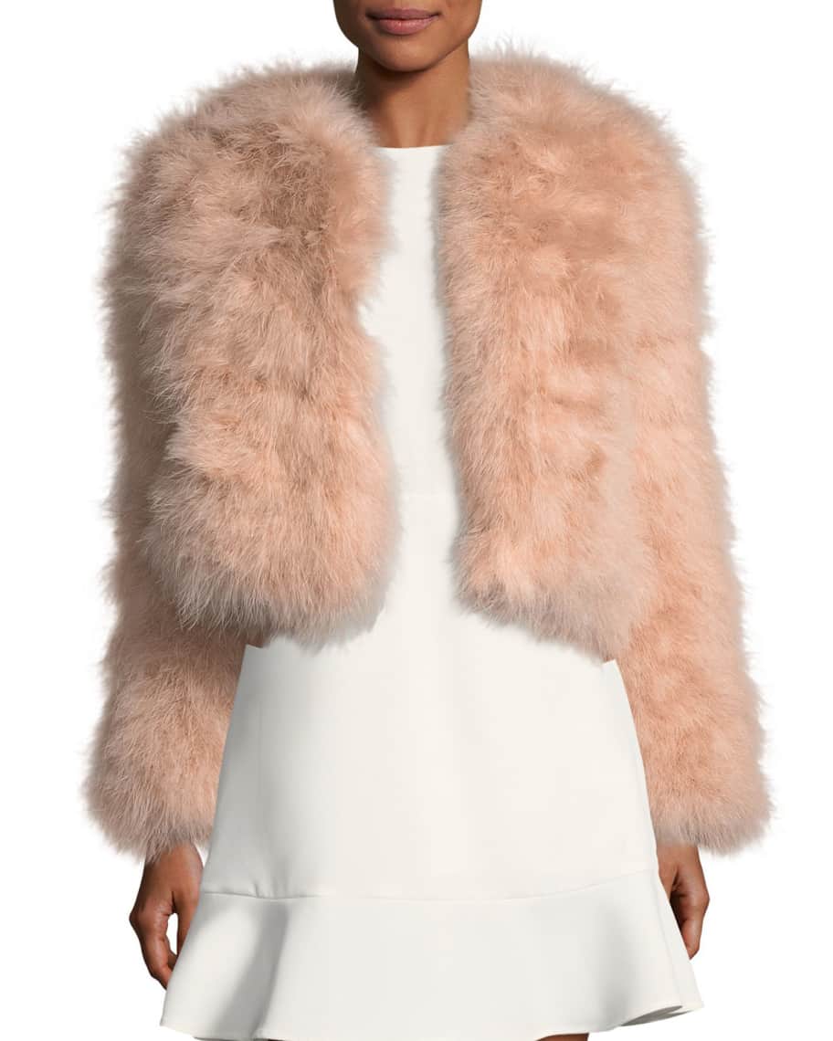 Rebecca minkoff pacha feather jacket sale