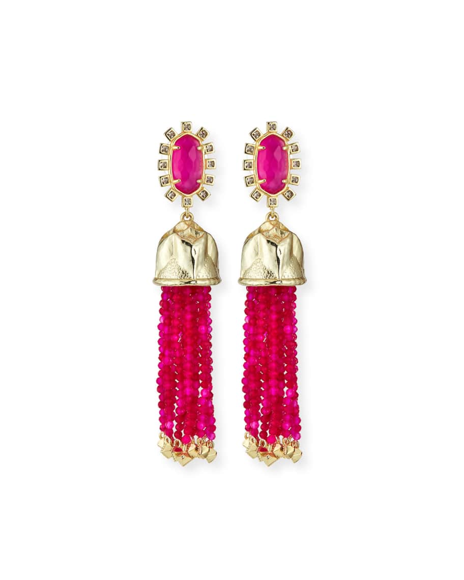 Kendra scott beaded tassel earrings discount