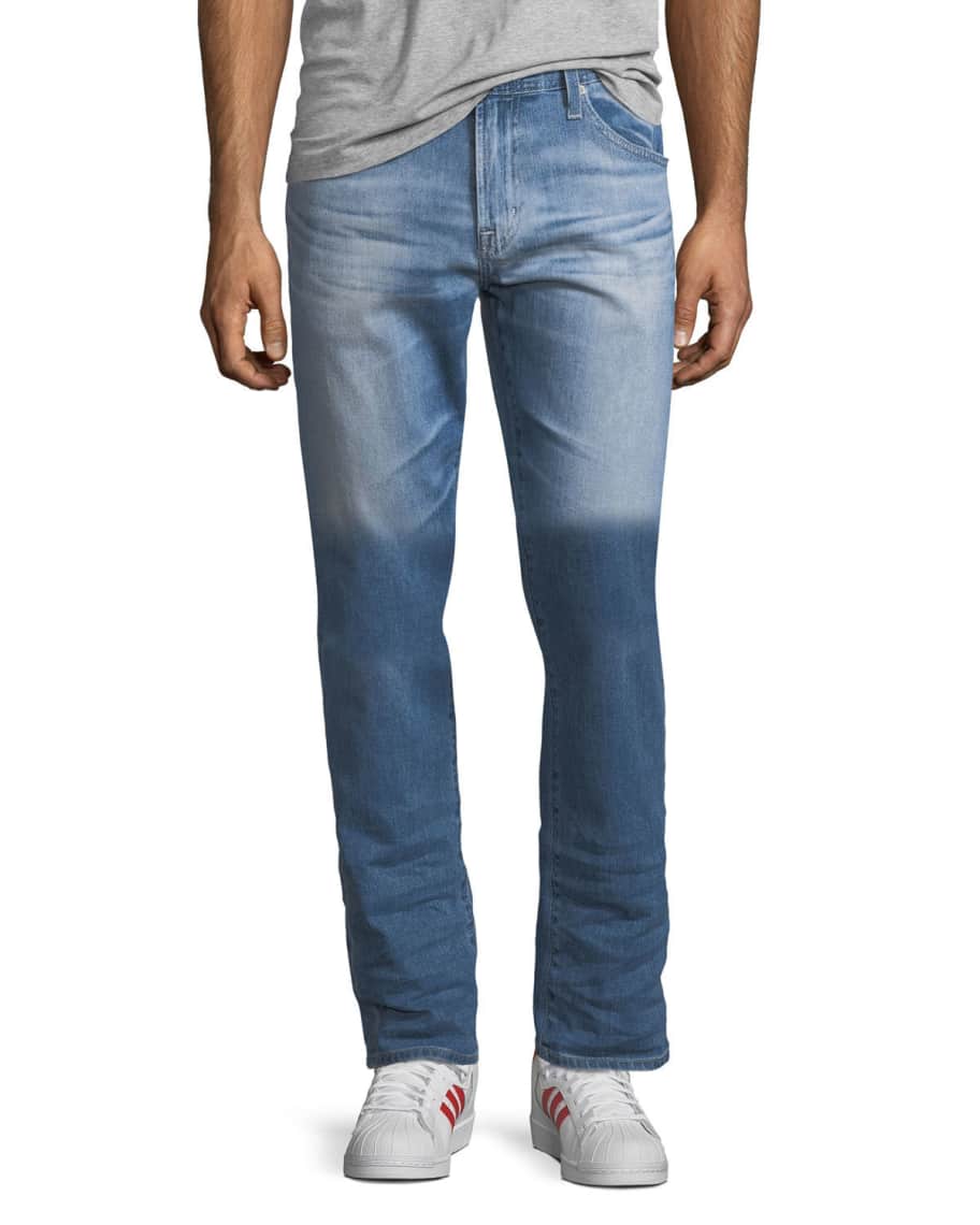 AG Adriano Goldschmied Ives Athletic Fit Jeans in 9 Years Hammer