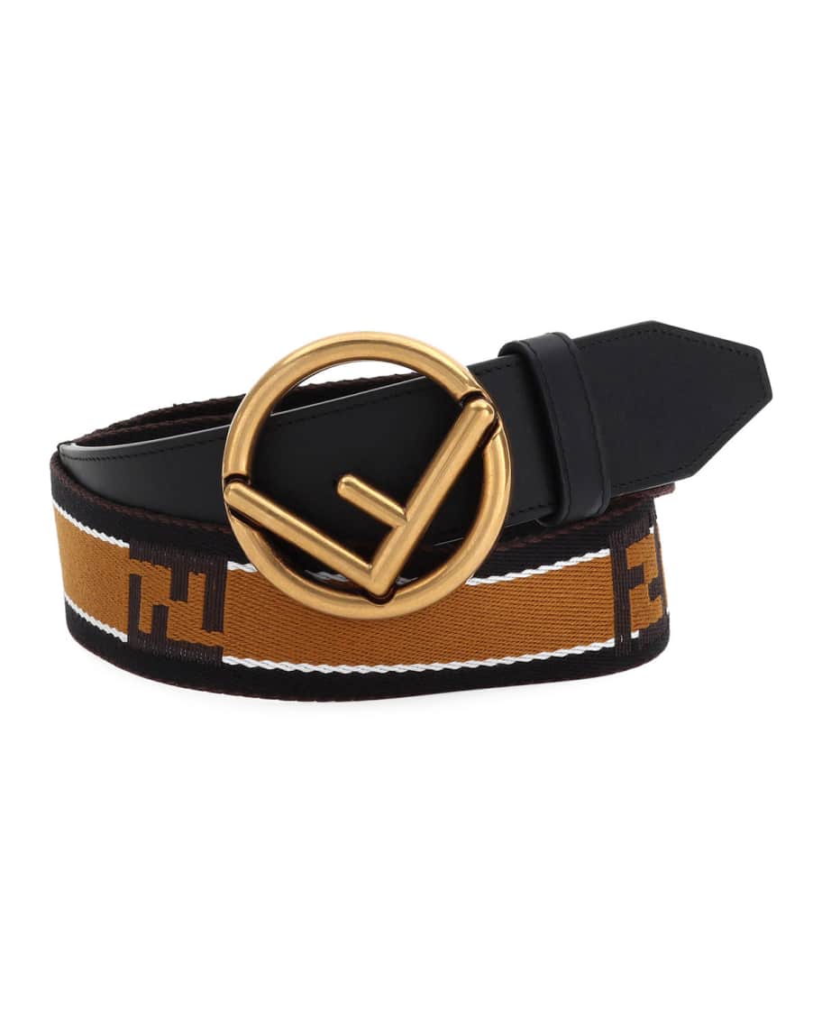 Fendi Forever Logo Buckle Belt Neiman Marcus