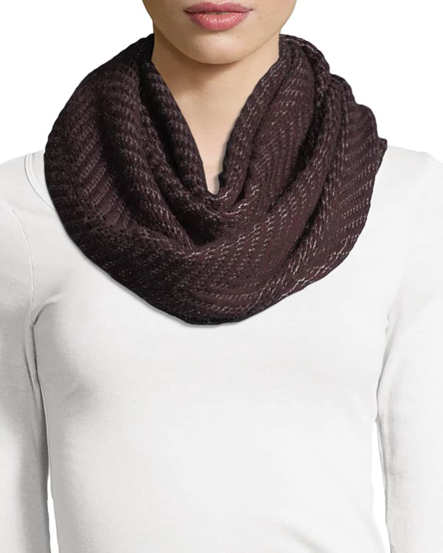 UGG Wool Chevron Infinity Scarf Neiman Marcus
