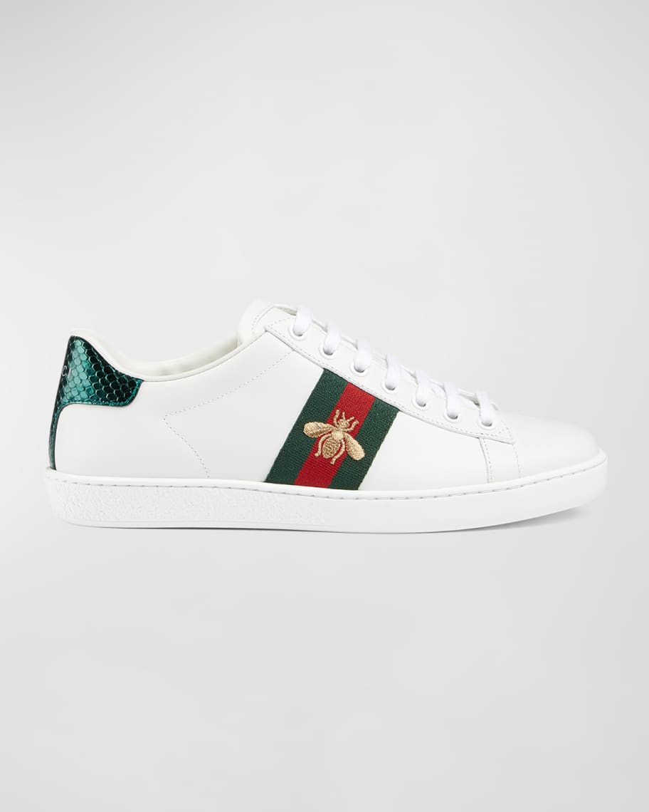 Gucci New Ace Bee Sneakers | Neiman Marcus