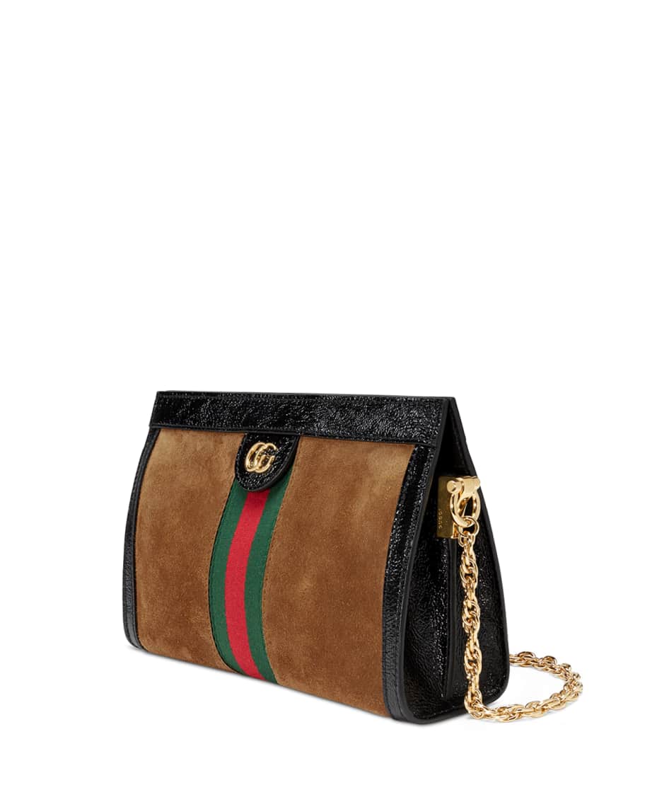 Gucci linea small outlet chain shoulder bag