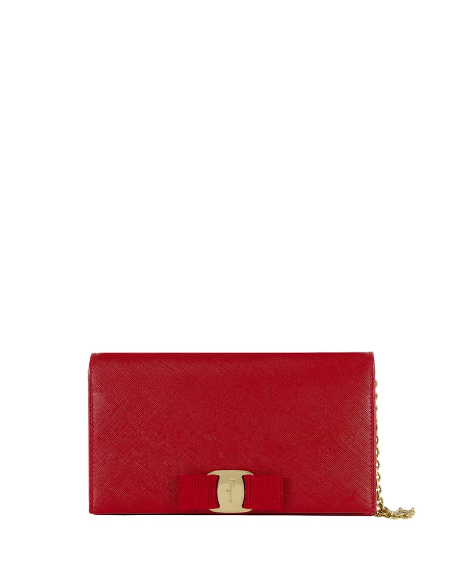 Miss Vara Bow Wallet-on-Chain, Red