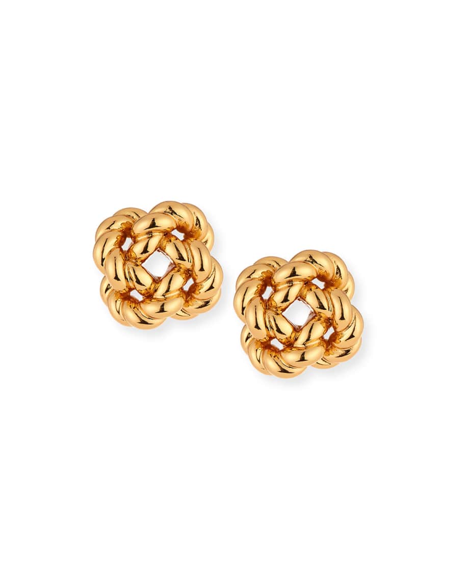 Tory burch rope knot earrings discount