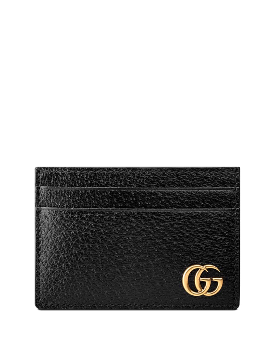 schaak Van hen Lezen Gucci Men's Leather Credit Card Case with Money Clip | Neiman Marcus